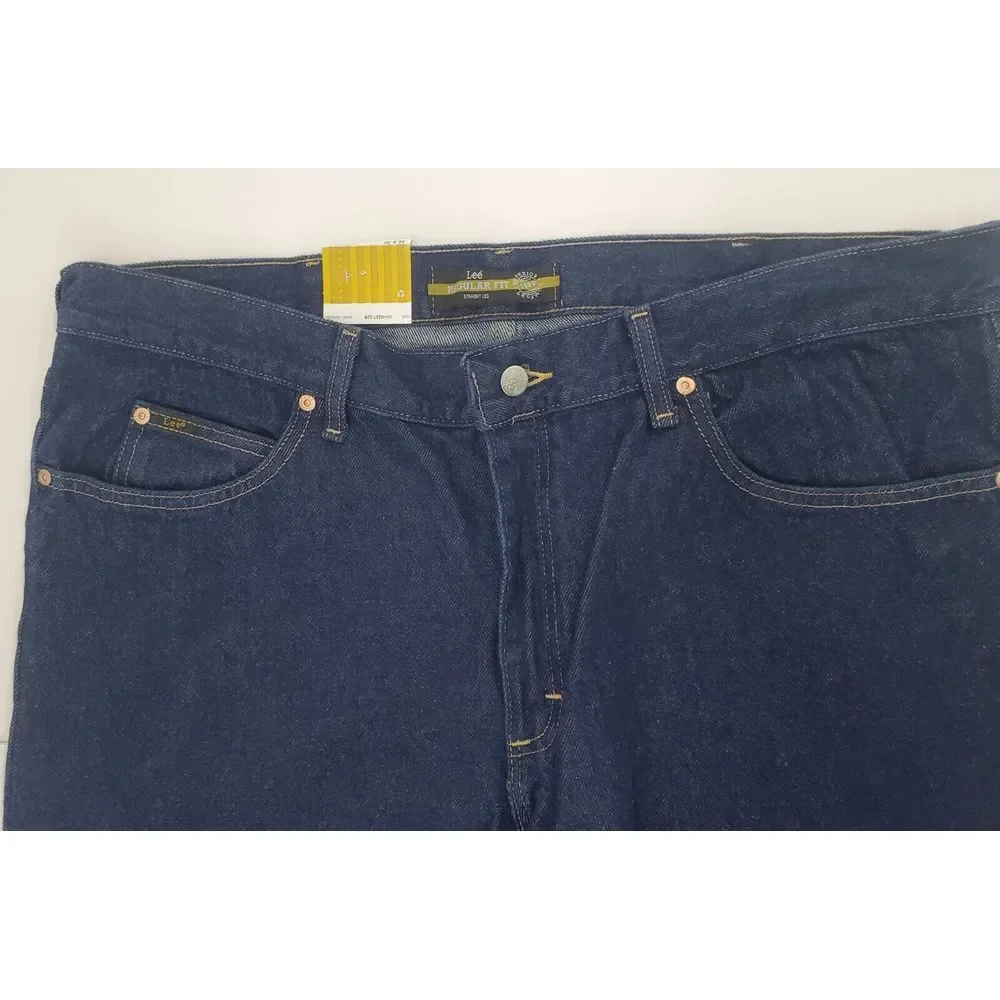 NWT Mens Lee Jeans 40X30 Regular Fit Pepperwash Blue Straight Leg 2008989‎
